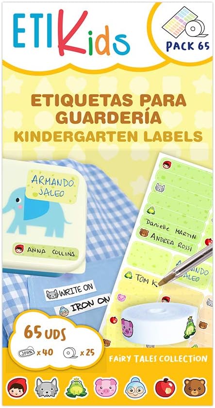 Funny Pack: 40 Adhesive Labels + 25 Thermal Adhesive Fabric Labels - Image 4
