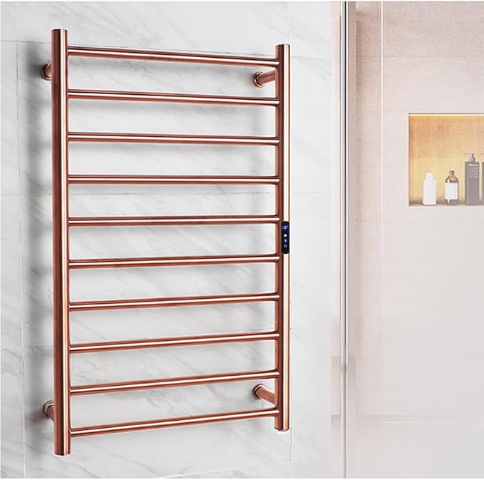 Luxury Towel Warmer Wall Mount Electric Plug-in/Hardwired Heated Towel Rack by MEIJIELUOHEATEDWARMERRACKS