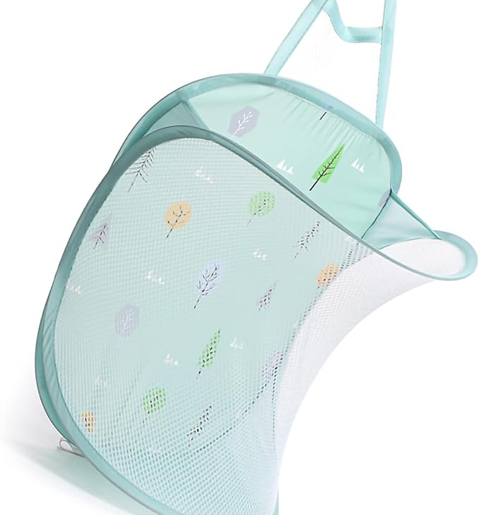 Collapsible Mesh Laundry Hamper–Pop Up Laundry Hamper - Image 2