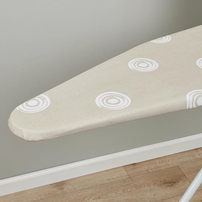T-Leg Ironing Board with Cotton Cover, Steel Frame, Height Adjustable, - Image 3