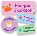 120-ct Personalized Waterproof Name Labels – 3-Line Custom Stick-On Tags by GILBIN