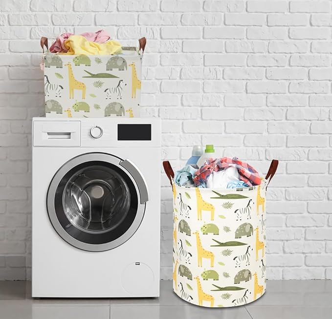 Kids Laundry Hamper, Baby Nursery Hamper, Waterproof Storage Bin, Clothes - Image 5