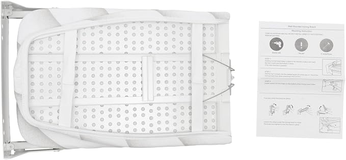 Wall Mounted Ironing Board 37.4" X 7.5" Foldable Iron Board Wall Mount Mini - Image 8