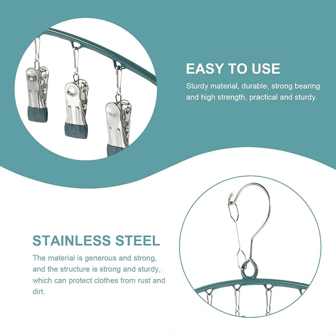 Multipurpose Stainless Steel Clothes Hanger - Image 7