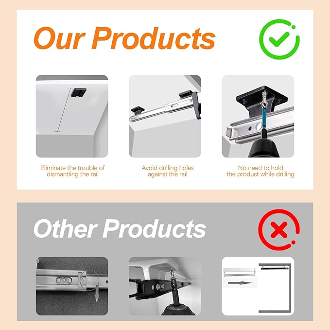 Pull Out Valet Rods for Closets, Clothes Hanger Rail Slide Out Adjustable Heavy - Image 2
