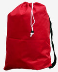 Small Laundry Bag with Drawstring, Carry Strap, Locking Closure, Color: Red by Laundry+Bag+Store+Online