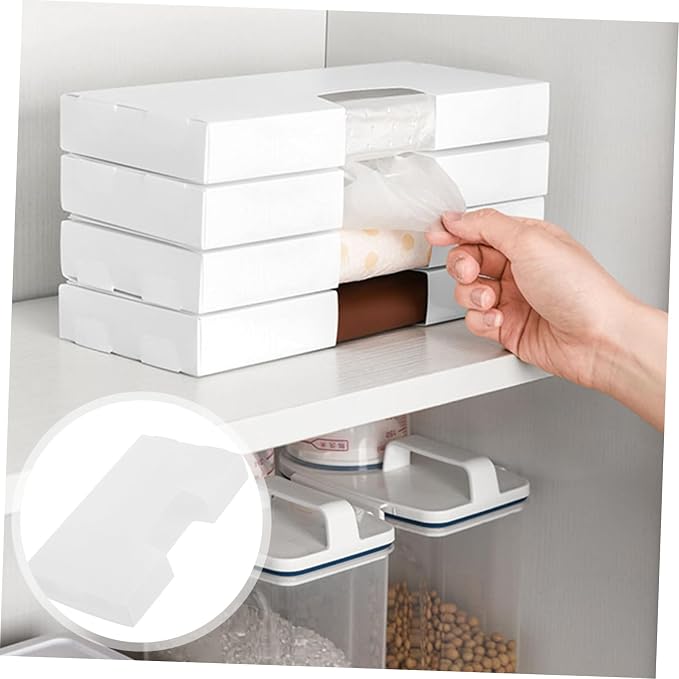 Alipis No-drill Plastic Trash Bag Holder Organizer - Image 8