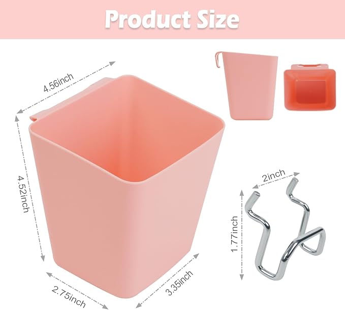 8 Pack Large Pegboard Bins - Image 2