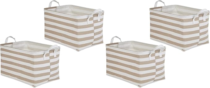 DII Laundry Storage Collection, PE Coated Collapsible Bin by DII