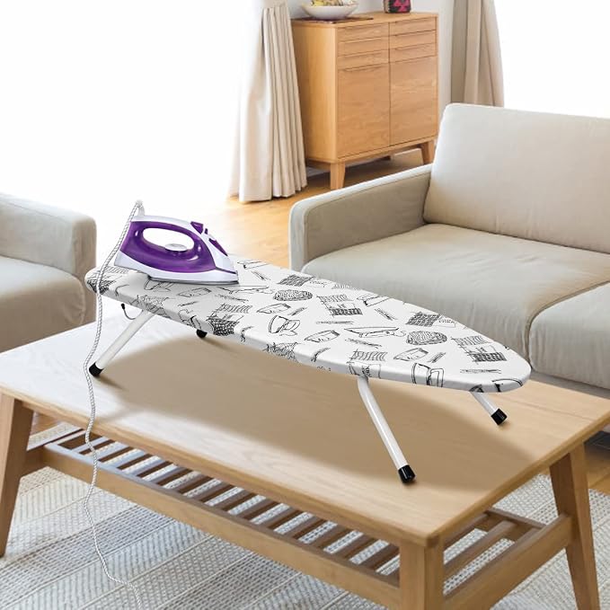 Duwee 13"x36"Table top Ironing Board - Image 6