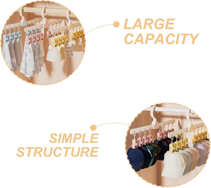 3pcs Windproof Hanging Drying Rack - Image 8