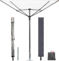 STORAGE MANIAC Outdoor Umbrella Drying Rack, 12 Lines by STORAGEMANIAC