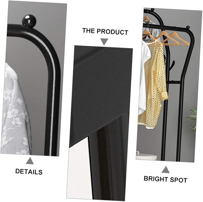 Double Pole Clothes Rack Heavy Duty Metal Garment Stand - Image 9