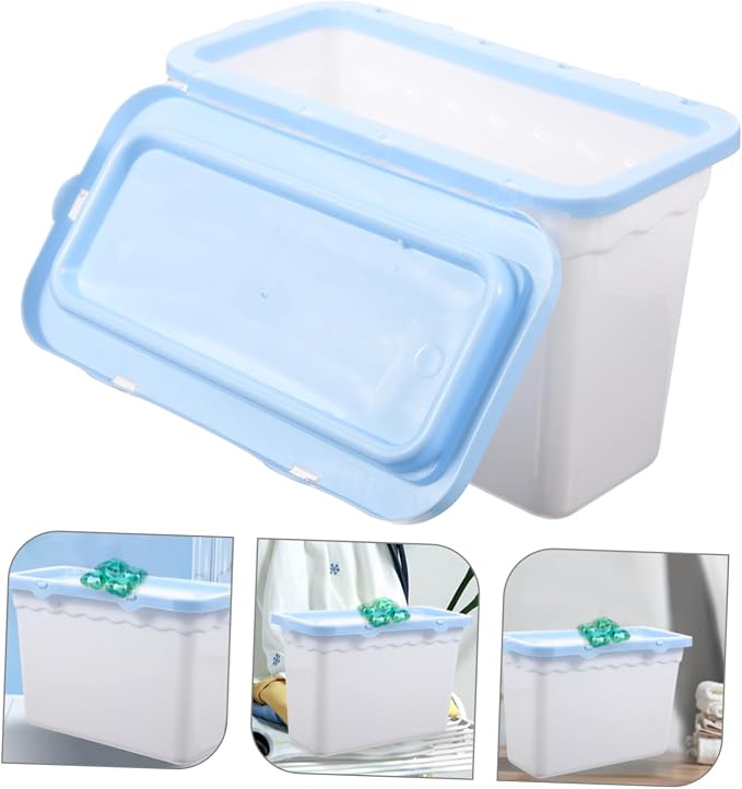TIDTALEO 6pcs Laundry Pod Box Clothes Washing Storage Canister Laundry Scent - Image 8