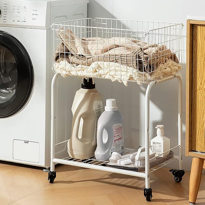 HENNZE--Basket for garments storage, easy moved - Image 3