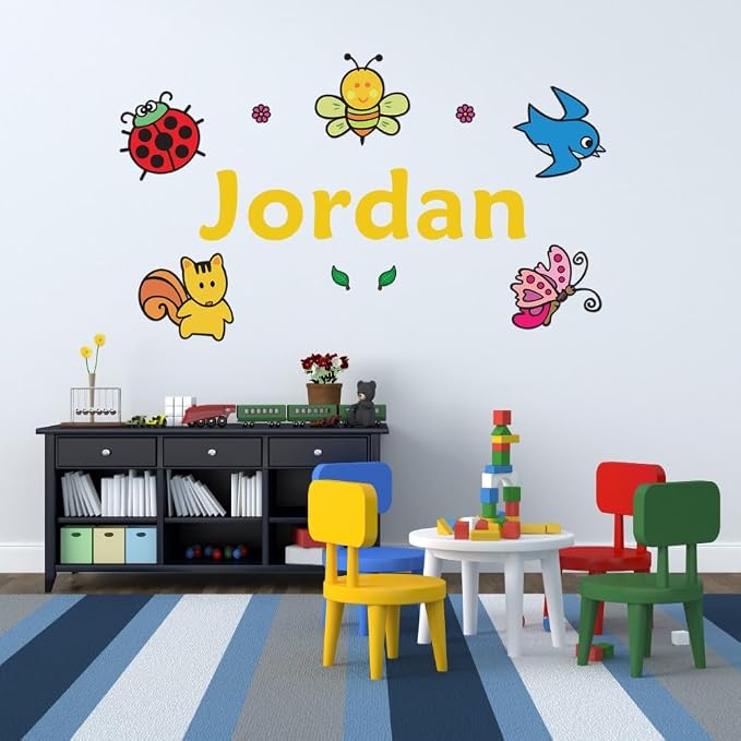 Oliver's Labels Premium Personalized Life Sized Wall Decal - Image 3