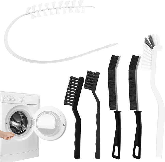Washing Machine Cleaning Brush Kits, Washer Cleaner Tools Accessories 6pc Drum by Unknown