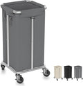 115L Laundry Basket with Wheels, 30 Gal. Rolling Laundry Hamper, Removable and by Hodonas