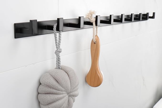 Coat Rack, Heavy Duty Stainless Steel Coat Hook Hanger, Wall Mounted Coat Hook - Image 6