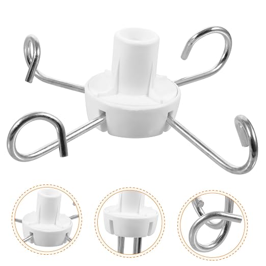 minkissy Stainless Steel Vertical Infusion Stand Accessory Hook - Image 4