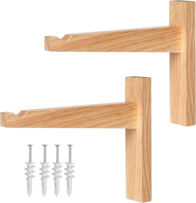 Ilyapa 2 Pack Wood Hanging Plant Hooks by Ilyapa
