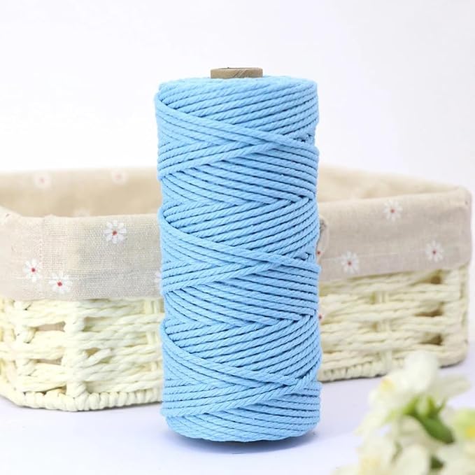 2/3/4mm Twine Cotton Colored Bakers Twine 109Yard Macrame Cord by Unknown