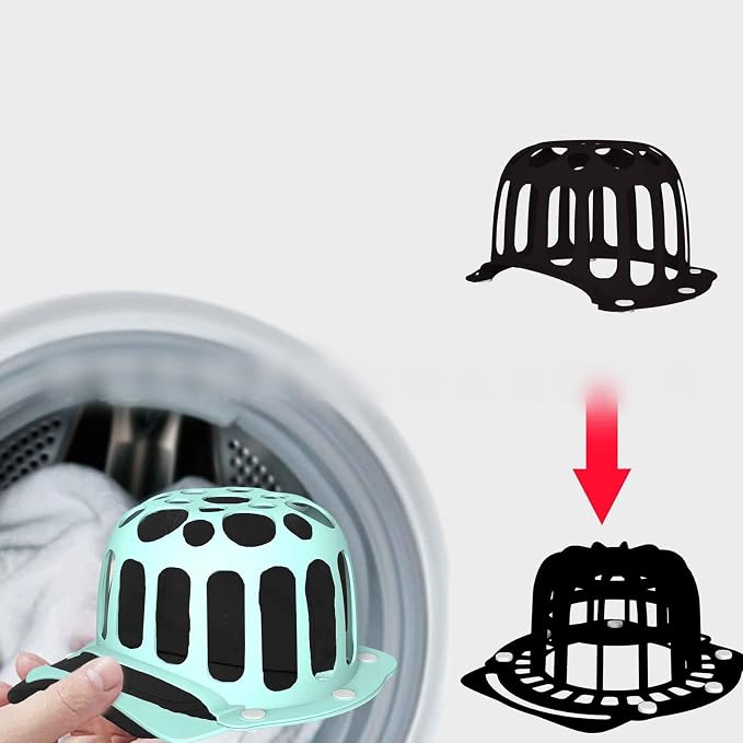 Reusable Hat Washer Cage Baseball Caps Silicone Caps Holder Caps Cleaner - Image 3