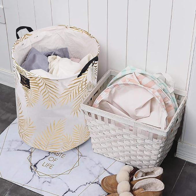 UUJOLY Collapsible Laundry Basket, Laundry Hamper - Image 7