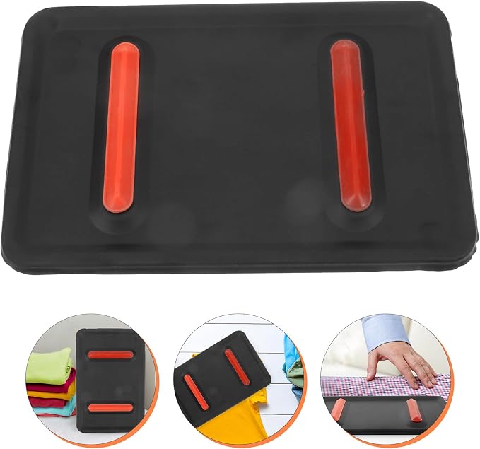 Protective Insulation Pad Ironing Mat 220x145x5mm Black Silicone Heat-Resistant - Image 9