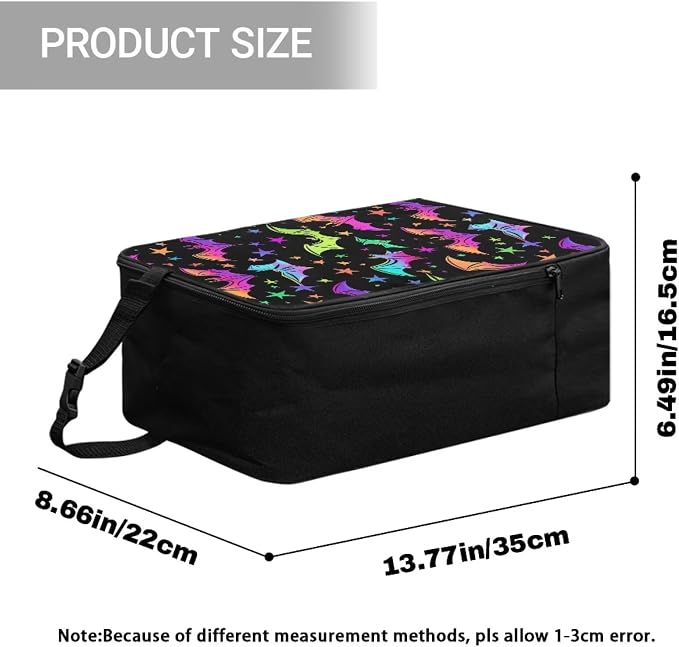 Colorful Bat Portable Steamer Storage Bag Lightweight Irons Carrying Case - Image 7