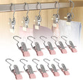 30 PCS Stainless Steel Laundry Hanging Hooks Clips, Anti-Rust Clip Space-Saving by Drkicsy