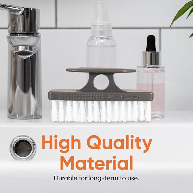 Superio Nail Brush for Cleaning Fingernails, Toe & Foot - Image 3