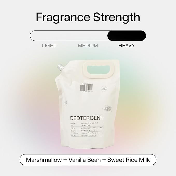DedCool Liquid Laundry Dedtergent Refill | Mochi Milk | Luxurious Sweet Scent | - Image 2