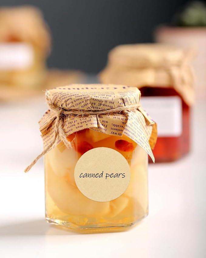 2" Kraft Canning Labels - Image 7