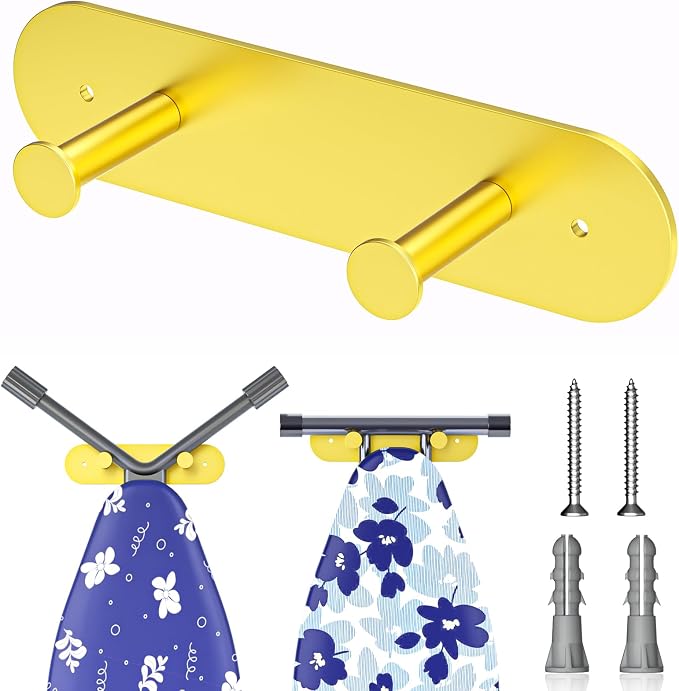 Ironing Board Hanger Wall Mount, Ironing Board Holder by LOXSUN