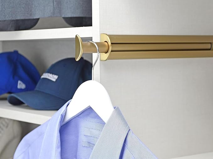 TAG Hardware Premium 14 1/8 Inch Long Expendible Pullout Closet Wardrobe Valet by HardwareforHomeBusiness