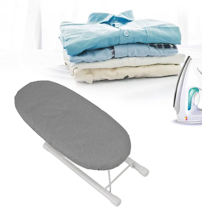 Portable Mini Ironing Board, Heat Foldable Tabletop Iron Board Clothes Ironing - Image 4