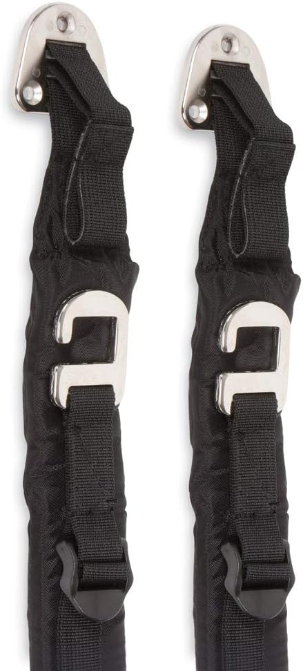 Suspenz Kayak Canoe Stand Up Paddle Board SUP Hanger, DLX Strap Storage System - Image 6