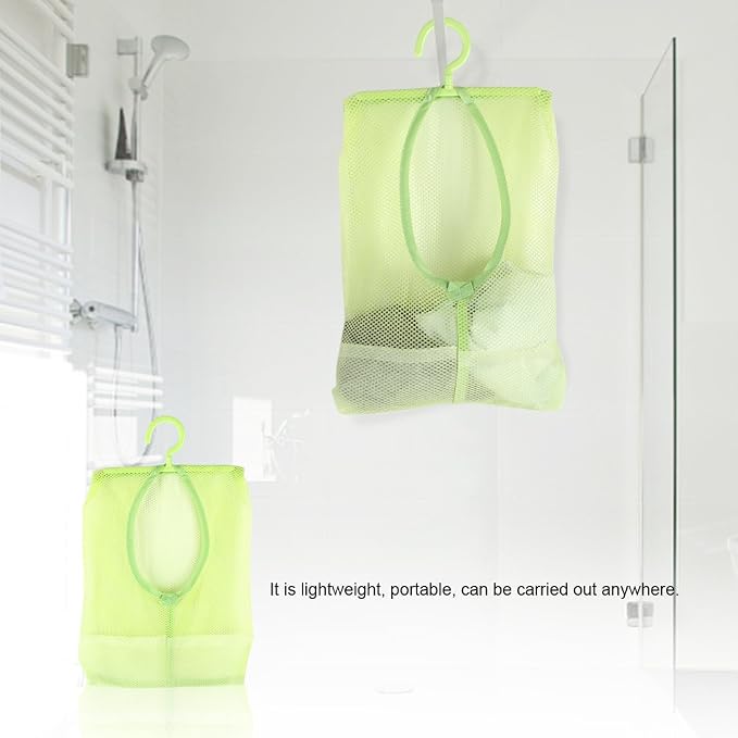 Mesh Storage Bag, Space-Saving Hanging Mesh Organizer - Image 4