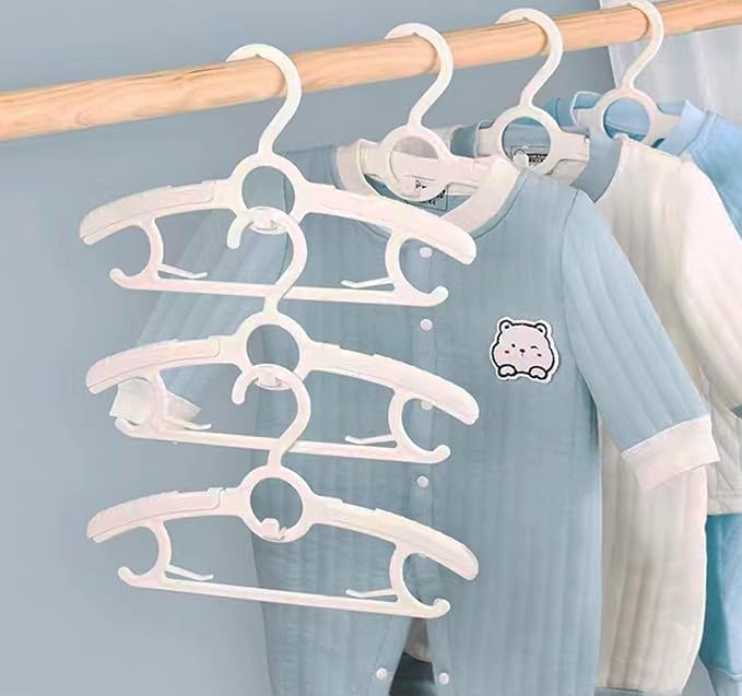 Baby Hangers 20 Pieces 11“-14‘’ Retractable Non-Slip Adjustable Multifunctional - Image 3
