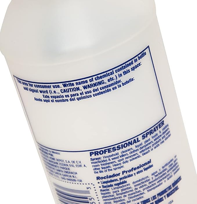 Zep Professional Sprayer Bottle - 32 oz - HDPRO1 - Versatile Adjustable Nozzle - Image 5