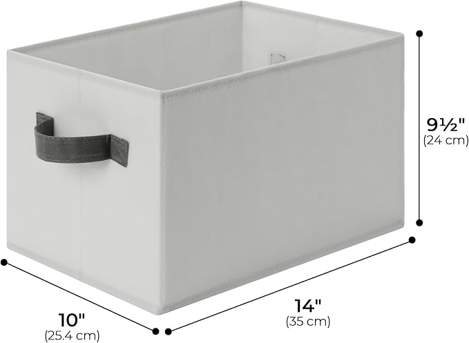 Cupic Cupid Storage Bins Closet, Fabric Closet Organizers and Storage, Large - Image 3