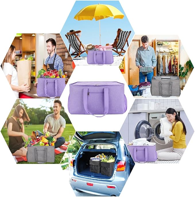 Extra Large Utility Tote Bag – Reusable Shopping Bag - Image 6