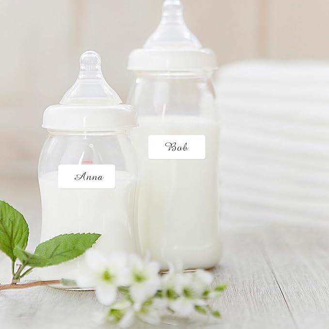 0.6×1.5 Inch Removable Blank Freezer Labels, Water/Oil/Tear Resistant/Ink Won't - Image 3
