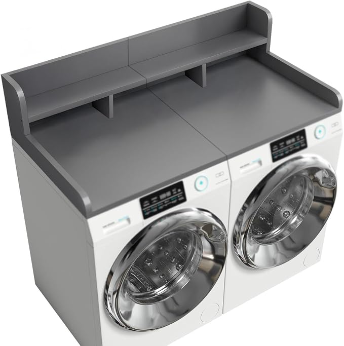 Washer Dryer Countertop, Laundry Wood Shelf Topper - Image 4