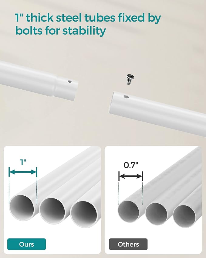 SONGMICS Clothes Rack, Double-Rod Clothing Rack - Image 6