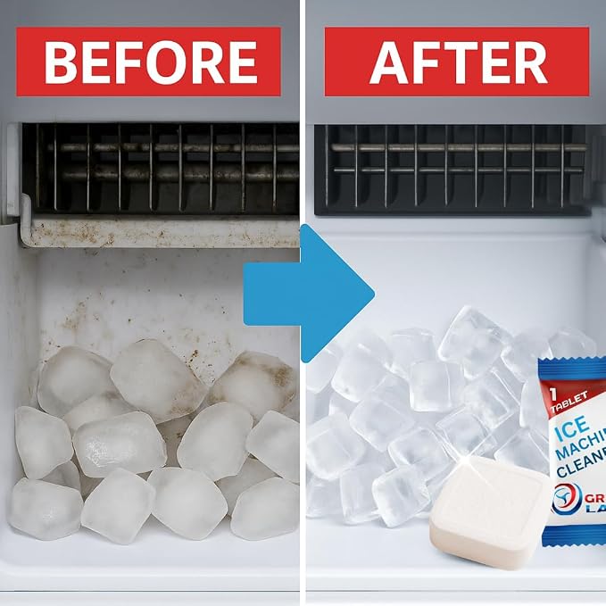Ice Machine Cleaner Tablets Descaler – 24 Pack – Nickel-Safe, Removes Mold & - Image 2