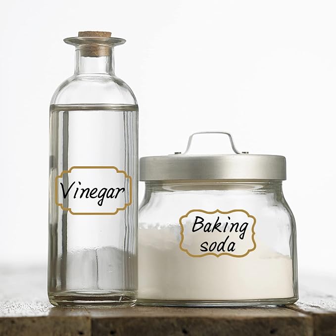 93pcs Transparent Removable Jar Labels - Image 2