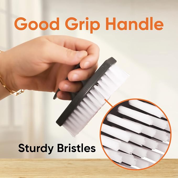 Superio Plastic Bristle Nail Brush, Cleaning Tool - Image 9