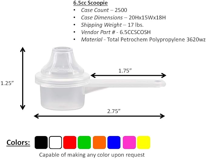 Plastic Measuring Scoop with Funnel, The Scoopie Measuring Spoons - Image 3